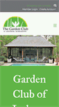 Mobile Screenshot of gardenclubofjackson.com